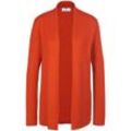 Strickjacke Modell Caro Peter Hahn Seide/Kaschmir orange