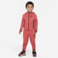 Nike Sportswear Tech Fleece Full-Zip Set Zweiteiliges Hoodie-Set für Kleinkinder - Rot