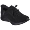 Slip-On Sneaker SKECHERS "ULTRA FLEX 3.0" Gr. 35, schwarz Damen Schuhe Slipper, Freizeitschuh mit Slip Ins-Funktion für leichten Einschlupf