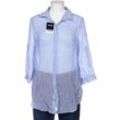 Peter Hahn Damen Bluse, blau, Gr. 42