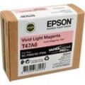 Epson Tinte C13T47A600 T47A6 vivid light magenta