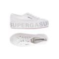 Superga Damen Sneakers, weiß, Gr. 38