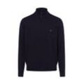 Fynch-Hatton Strickpullover Herren Baumwolle, marine