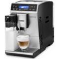 DE'LONGHI Kaffeevollautomat "Autentica Cappuccino ETAM 29.660.SB", nur 19,5 cm breit, LatteCrema Milchsystem, Kaffeevollautomaten, silber (silberfarben, schwarz)B:19,5cm H:32,5cm T:47,3cm, Topseller