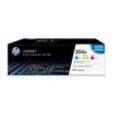 Original HP CF372AM / 304A Toner Multipack (Cyan,Magenta,Gelb)