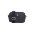 Umhängetasche TOMMY HILFIGER "Women POPPY REFORM CAMERA BAG Crossover" Gr. B/H/T: 21cm x 11,5cm x 6,5cm, blau (space blau), Damen, Polyester, Polyurethan, Taschen, Crossbody-Bag