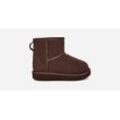 UGG® Classic Mini II Boot für Kinder in Brown, Größe 22, Veloursleder