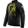 Dainese Herosphere Diamond, Textiljacke Schwarz/Neon-Gelb/Grau 52 male