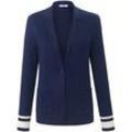 Strickblazer Peter Hahn blau, 40