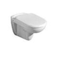 Geberit Mango WC-Sitz 573800010 manhattan, mit Deckel, Scharniere verchromt, für WC 205200