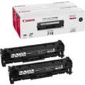 Original Canon 2662B005 / 718BKVP Toner Doppelpack (2x Schwarz)