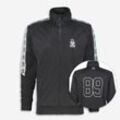 Schwarzes Sweatshirt mit Logo-Details