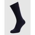 Socken mit Label-Stitching Modell 'CREW SOCK'