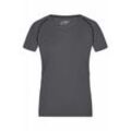 Funktions-Shirt Damen JN495 Gr. m titan/black - James&nicholson