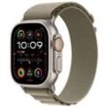 Apple Watch Ultra 2 (2023) GPS + Cellular silber Alpine Loop Oliv M/L