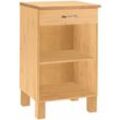 Unterschrank HOME AFFAIRE "Alby", beige (natur gebeizt, gewachst), B:50cm H:85cm T:50cm, Schränke, Breite 50 cm, 1 Schubladen, 1 Fach