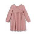 Kinder-Jerseykleid - Dunkelrosa/Gestreift - Kinder - Gr.: 86/92