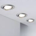 Paulmann Base LED-Einbauspot 3er 3-Step-dim eisen