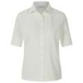 Jersey-Bluse 1/2-Arm Peter Hahn weiss