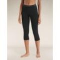 Icebreaker Merino 200 Oasis 3/4 Thermo-Leggings - Frau - Black - Größe XL