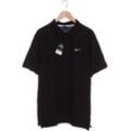 Nike Herren Poloshirt, schwarz, Gr. 42