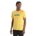 Icebreaker Merino Tech Lite II T-Shirt Ski Fields - Mann - Summer - Größe L