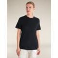 Icebreaker Merino 150 Tech Lite Relaxed T-Shirt - Frau - Black - Größe L