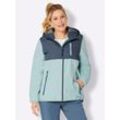 Trainingsjacke CATAMARAN Gr. 44, blau (rauchblau, mint) Damen Jacken