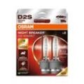 OSRAM XENARC® NIGHT BREAKER® LASER D2S Duobox Glühlampe, Fernscheinwerfer,Glühlampe, Hauptscheinwerfer 85V 66240XN2-2HB