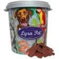 5 kg Lyra Pet® Lammfleischstreifen in 30 L Tonne