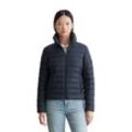 Steppjacke MARC O'POLO Gr. 42, blau (deep blue sea) Damen Jacken superleichtes Modell mit recycelter Wattierung