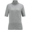 Rollkragen-Pullover aus 100% Premium-Kaschmir Peter Hahn Cashmere grau