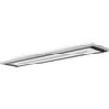 EVOTEC LED Deckenleuchte "ZEN", F (A-G), grau (aluminiumfarben), B:18,3cm H:1,8cm L:90cm, Lampen, LED Deckenlampe, Wandleuchte, Made in Germany, LED Panels