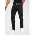 Slim-fit-Jeans REPLAY "Anbass Superstretch" Gr. 31, Länge 32, schwarz (black) Herren Jeans