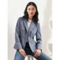 Jersey-Blazer Windsor blau