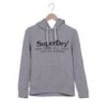 Superdry Damen Kapuzenpullover, grau, Gr. 36