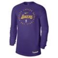 Los Angeles Lakers Nike Dri-FIT NBA Longsleeve (Herren) - Lila