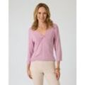 Feinstrick-Pullover mit Seiden-Anteil