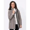 Steppjacke CASUAL LOOKS Gr. 18, grau (taupe) Damen Jacken