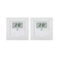 Homematic IP Wandthermostat mit Luftfeuchtigkeitssensor 2er-Set