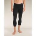 Icebreaker Merino 200 Oasis 3/4 Thermo-Leggings - Mann - Black - Größe XXL