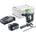 Festool BHC 18-Basic Akku Bohrhammer 18 V 1,8 J SDS Plus Brushless + 1x Akku 5,0 Ah + Schnellladegerät + Systainer