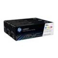 Original HP U0SL1AM / 131A Toner Multipack (Cyan,Magenta,Gelb)