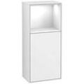 Villeroy und Boch Finion Seitenschrank G520GFGF 41,8cm, links, Ladestation, Emotion, Regal Glossy white lacquer, Glossy white lacquer