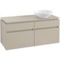 Villeroy & Boch Legato Waschtischunterschrank B58200VK 120x55x50cm, Soft Grey