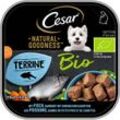 Cesar Natural Goodness Bio mit Fisch, Erbsen & Karotten 16x100g