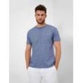 BRAX Herren Shirt Style TIMMY, Blau, Gr. S