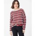 Brax Damen Strickpullover Style LIZ, Rot, Gr. 34