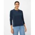 BRAX Damen Sweatshirt Style BO, Blau, Gr. 34