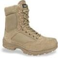 Mil-Tec Tactical Boot m. YKK Zipper beige, Größe 45/US 12